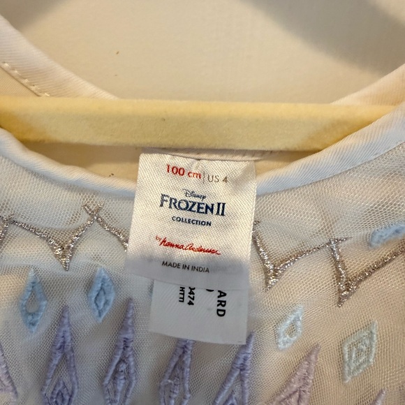 Hanna Andersson Elsa Dress- Size 4T - Picture 2 of 3